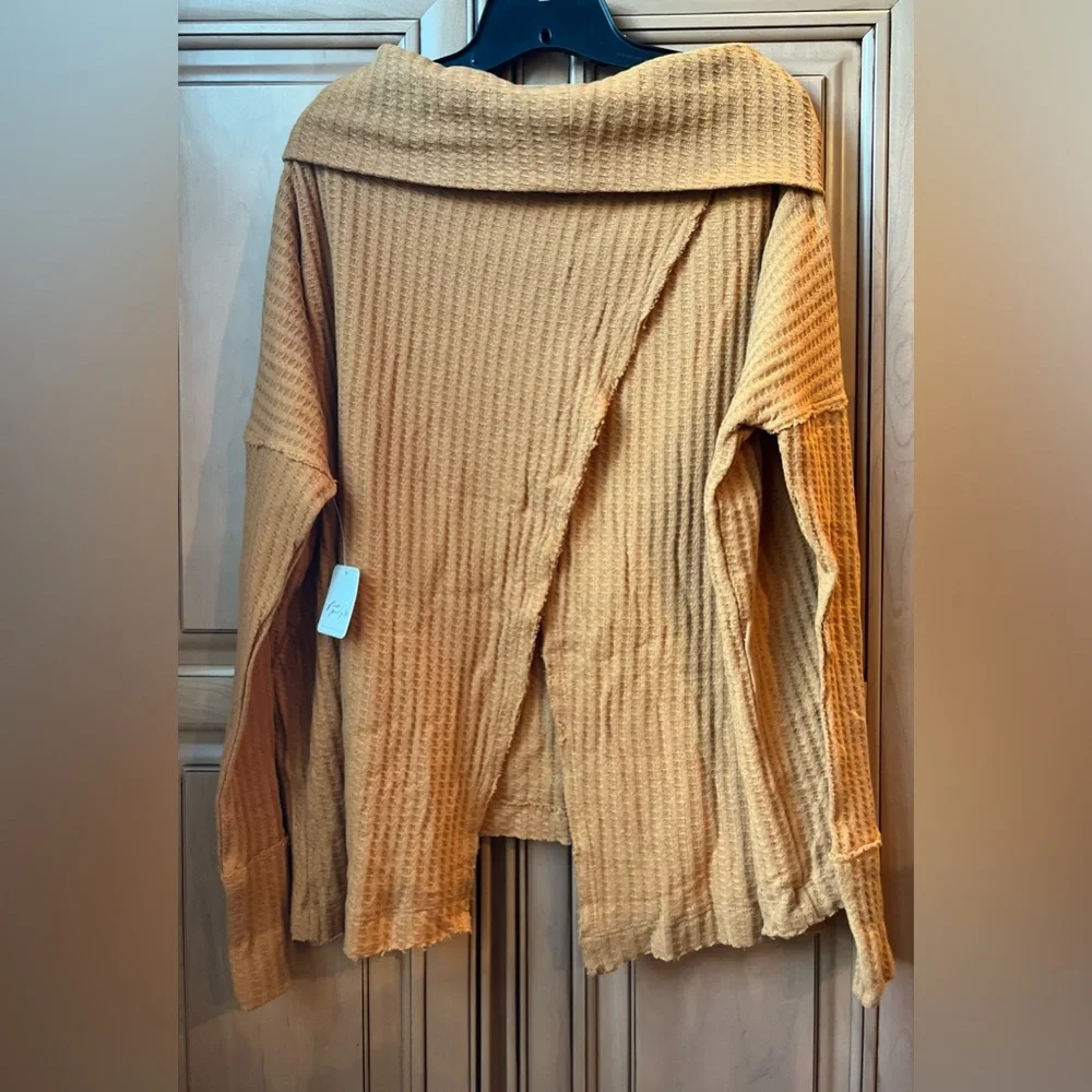 NWT Free People Juicy Long Sleeve Knit Thermal